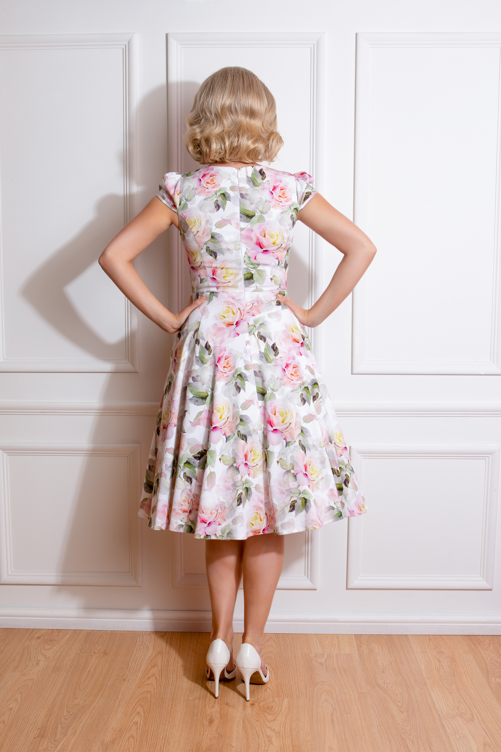 Imogen Floral Swing Dress